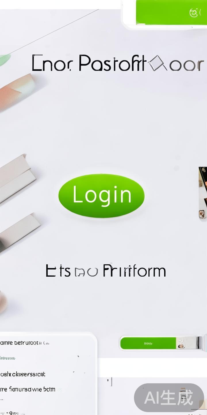 找到入口入口位置
首页会显示“登录”或“进入平台